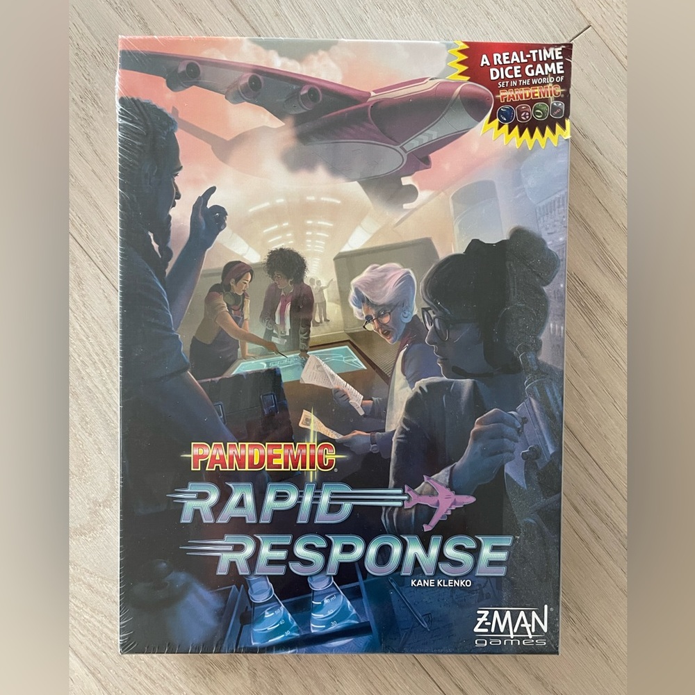 Pandemic Rapid Response A Real Time Dice Game